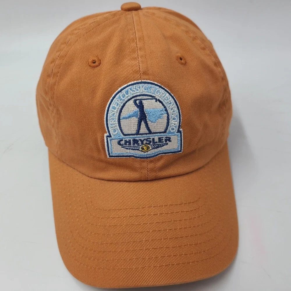 Youth Chrysler Classic Golf Hat‎ Adjustable Strapback Greensboro Orange Casual